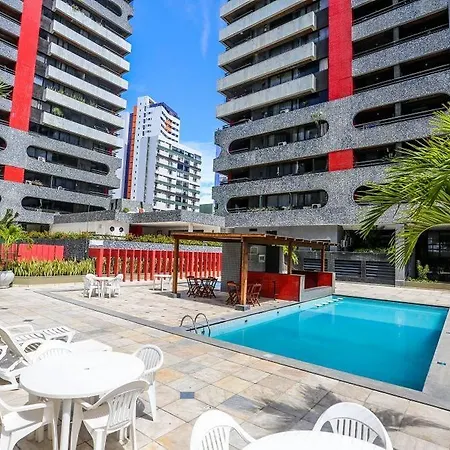 Apartamento Tipo Flat Em Boa Viagem Com Servicos Inclusos Recife Exterior foto